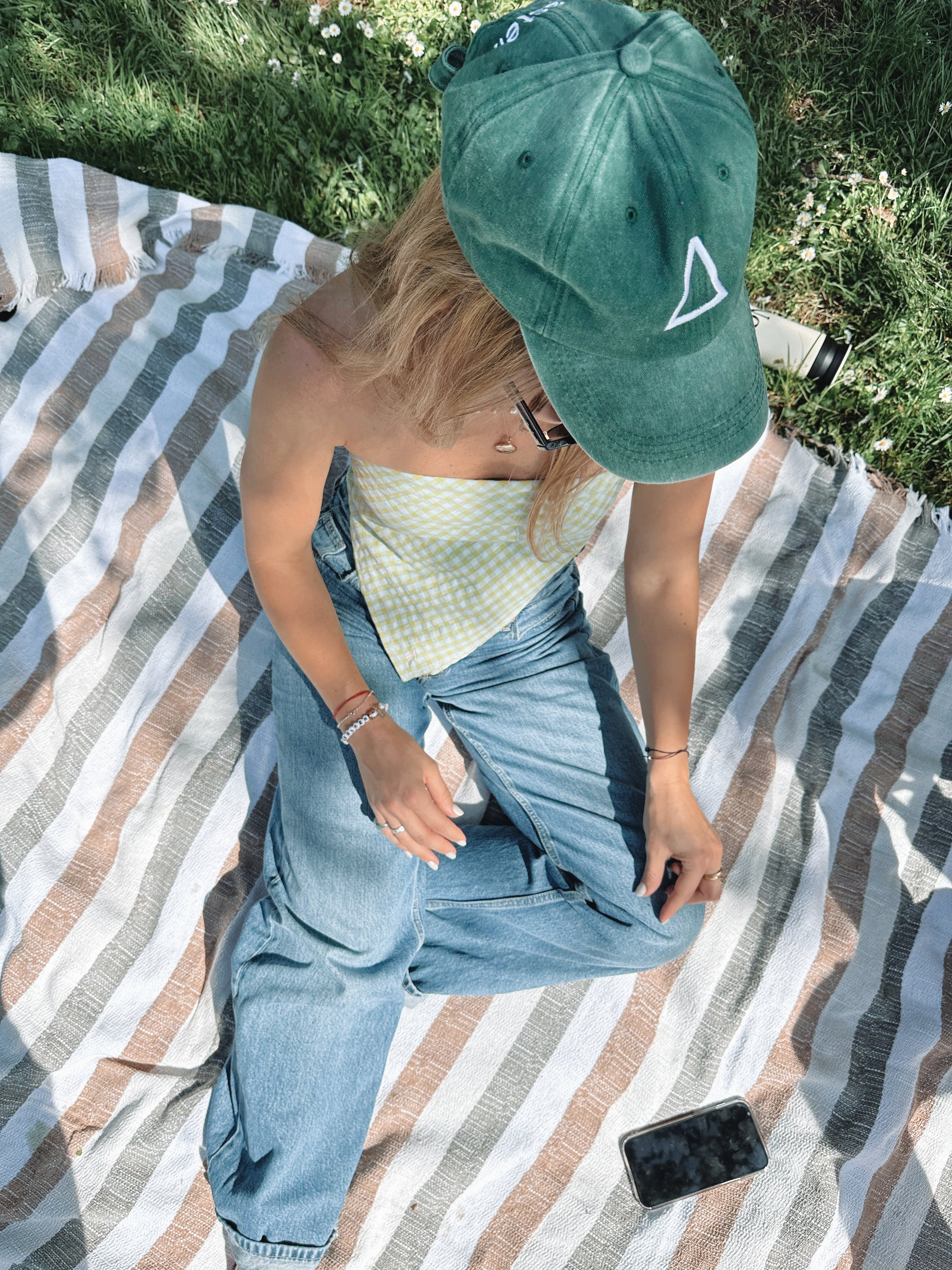 Cap Pastel verde