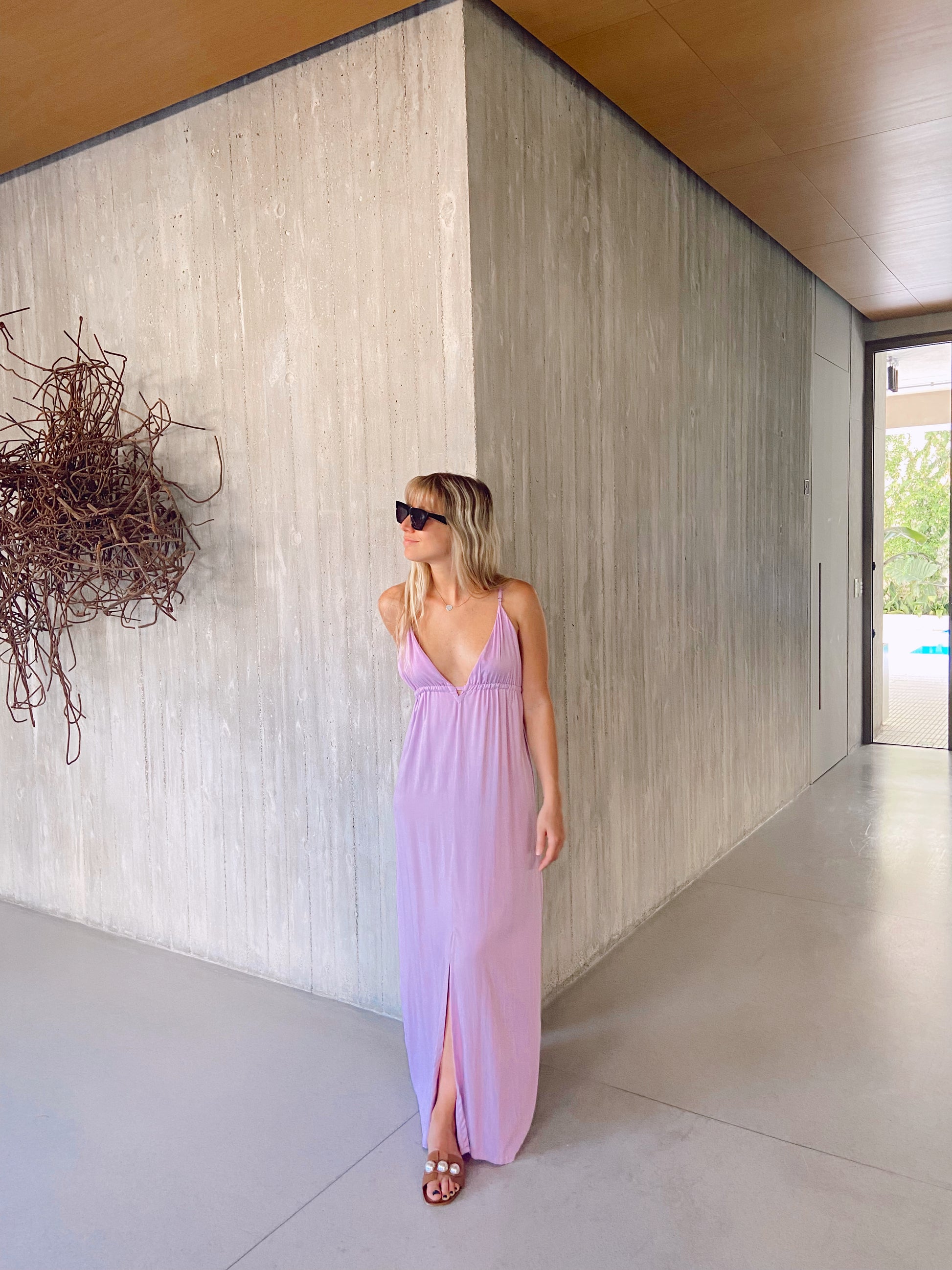 Vestido Selena lila