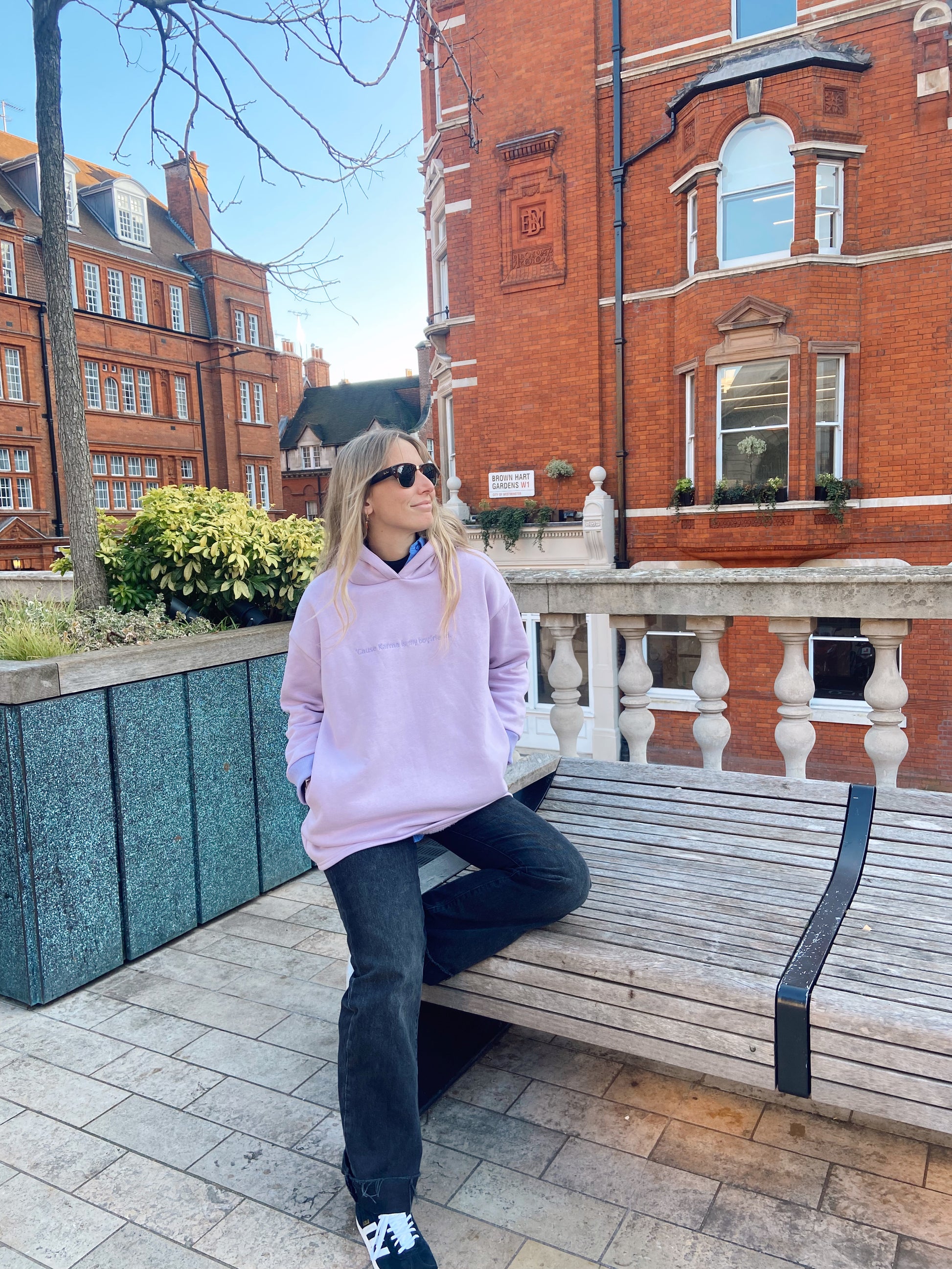 Sudadera KARMA LILA