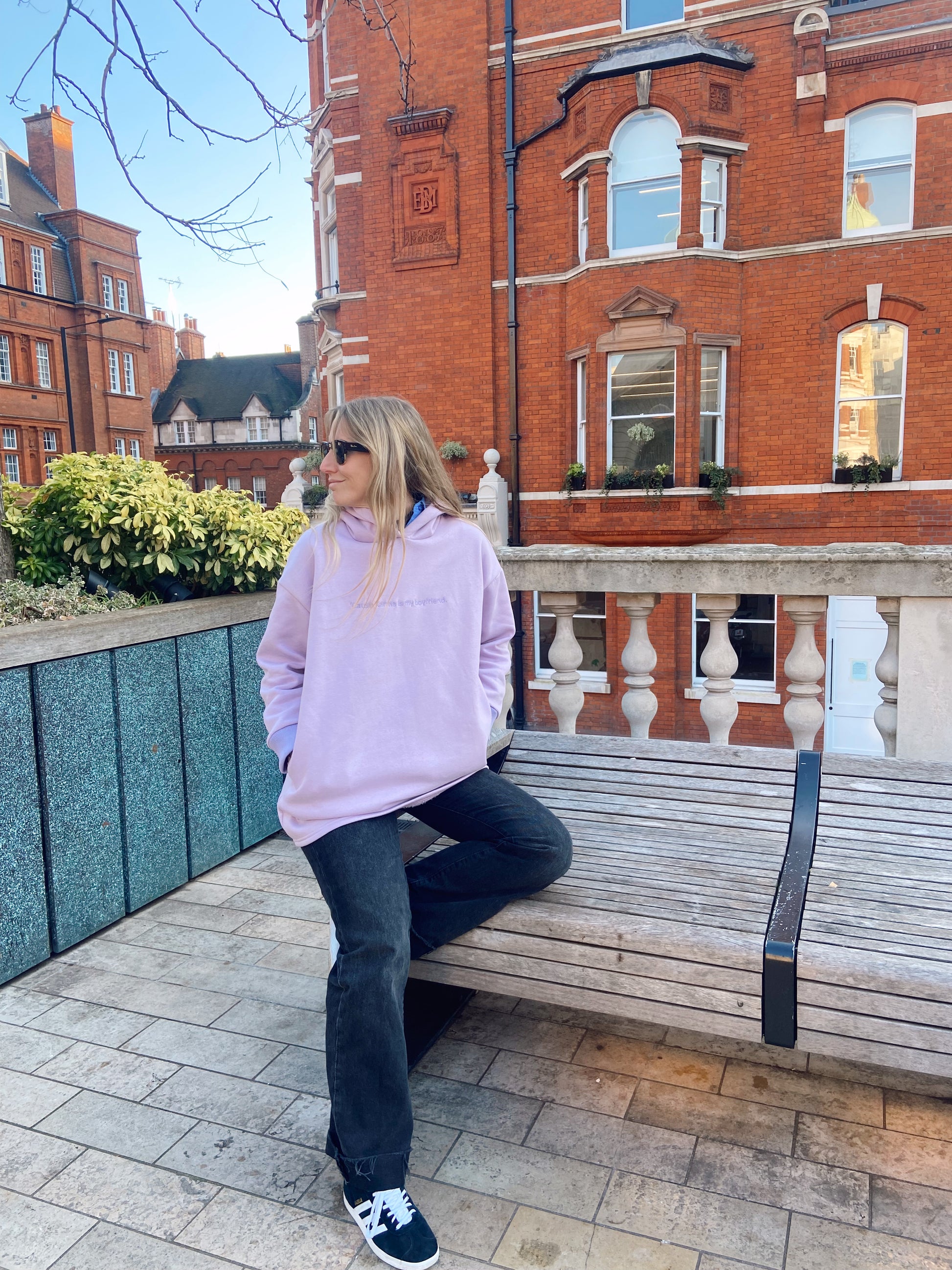 Sudadera KARMA LILA