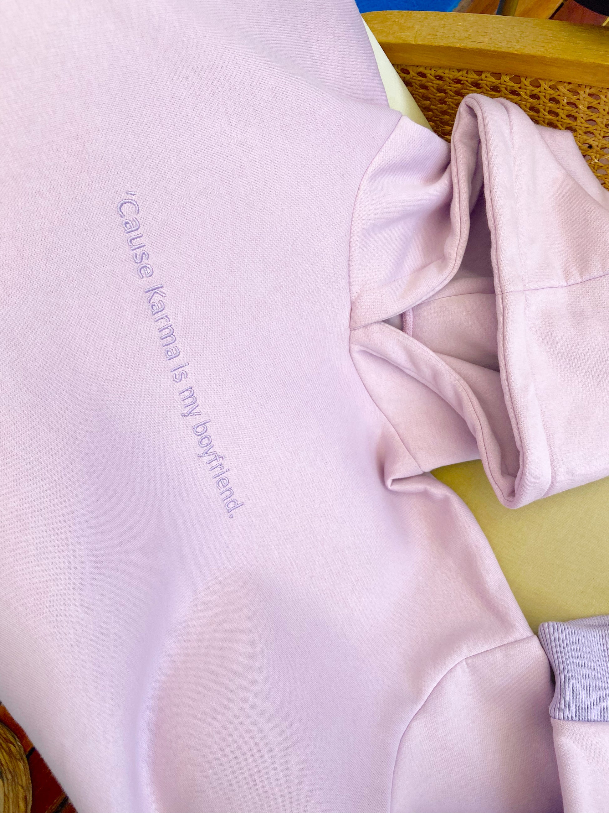 Sudadera KARMA LILA