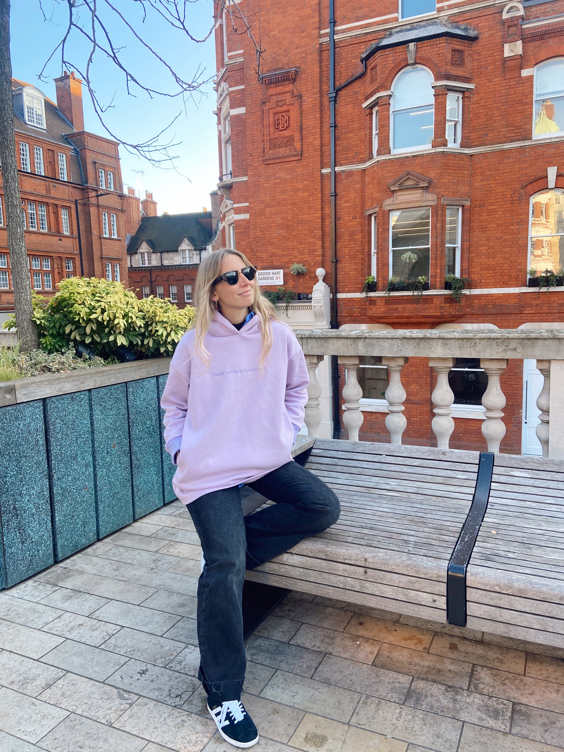 Sudadera KARMA LILA