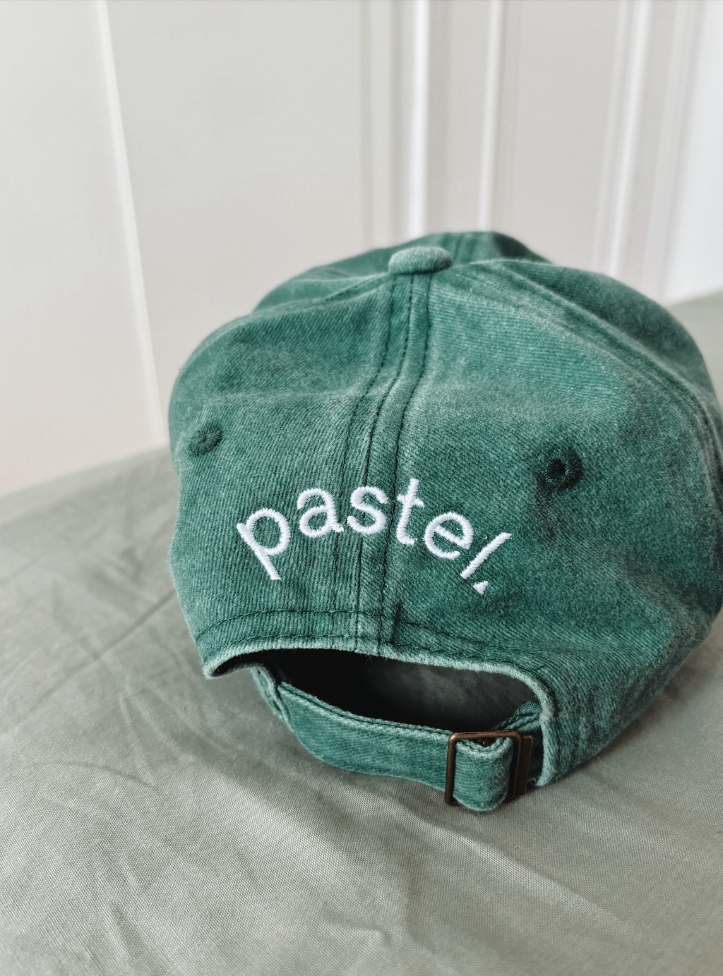 Cap Pastel verde
