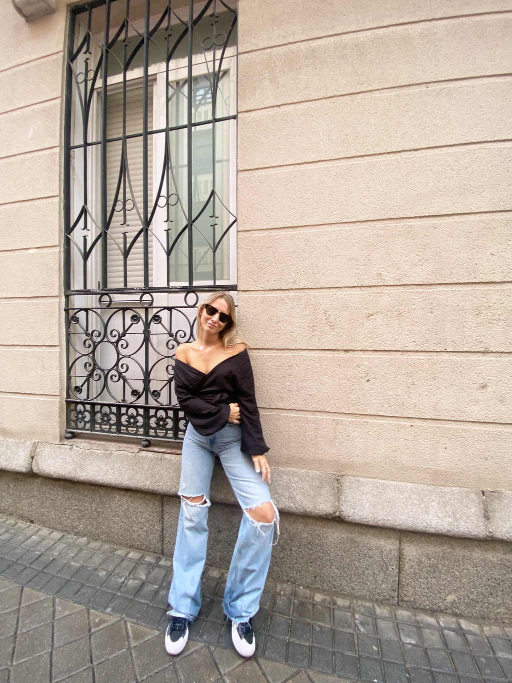 Blusa Clara negro
